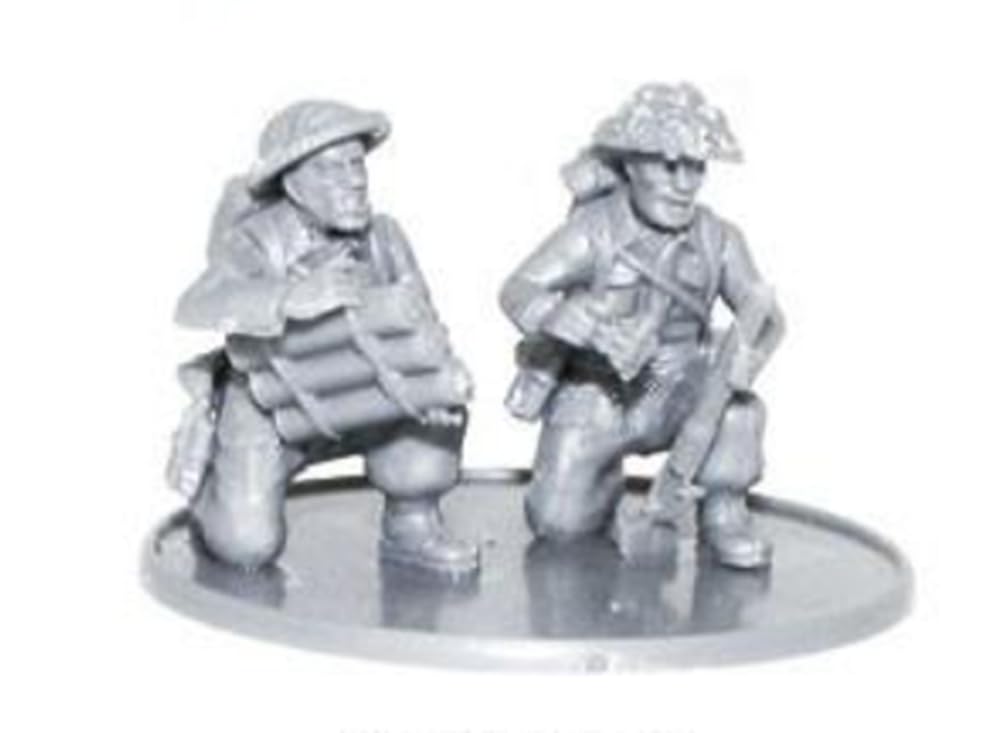 Warlord Games 32pcs 40mm Round Plastic Lipped Miniature Bases, Grey - Image 2