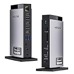 WAVLINK Displaylink Laptop Docking Station with 3 HDMI, USB C Dock Triple Display 4K60Hz, 100W Charging for M1 M2 M3 M4 Mac and Windows, 2DP, 5 USB Ports, Ethernet, Compatible with MacBook Neo