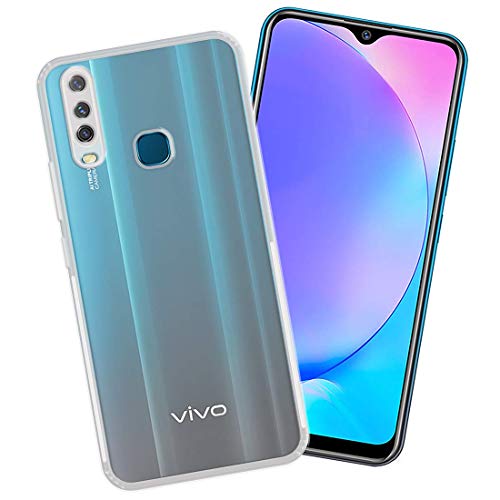 Image of Case Creation Brand - Mobile Cover for Vivo Y15 (Soft & Flexible Back Case), Transparent