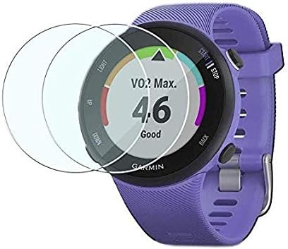 Tempered Glass Screen Protector for Garmin Forerunner 55/45 / 45s Smartwatch (Pack of 2)