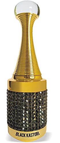 Parag Fragrances Black Kasturi Real Natural Attar 12ml With Imported Metalic Precious Bottle (Premium Grade Alcohol Free Attar For Men & Women)