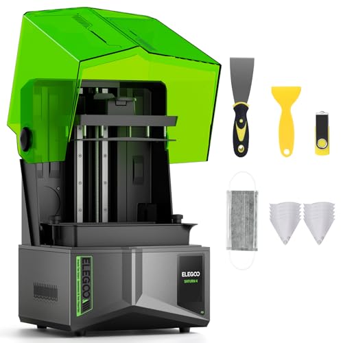 ELEGOO Saturn 4 Impresora 3D de Resina, 10 ELEGOO Saturn 4 Impresora 3D de Resina, 10