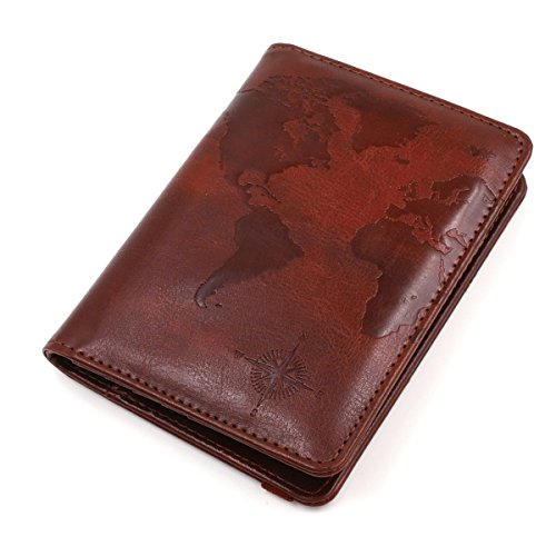 Kandouren PASSPORT HOLDER Cover Case,Travel Luggage Passport Wallet Made thumb #4