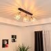 Produktbild REV LED Wandlampe innen - 3x E14 60x13x20cm Lampe Wand für Wohnzimmer und Schlafzimmer, Wandlampe in Rattanoptik