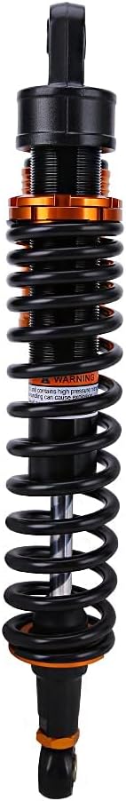 2Pcs 400mm Adjustable Motorcycle Air Shock Absorber Fit for Honda Suzuki Yamaha Kawasaki ATV Go Kart Quad Dirt Sport Bikes