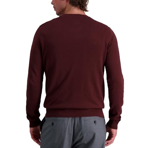 Haggar Mens Long Sleeve V-Neck Sweater2