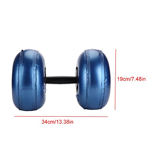 Water Dumbbell - Verstelbare Halter Met water gevulde Barbells Eco-vriendelijke Fitnessapparatuur (Blue8-10kg) - Afbeelding 7