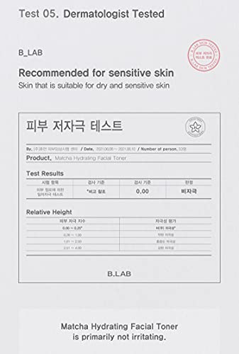B_Lab Matcha Hydrating Facial Toner 150Ml #TOP7