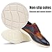 JITAI Men's Oxford Shoes,Dress Shoes Lace-up Wingtip Brogue Shoe Mens Lightweight Fashion Shoes., Colour/07, 10.5 US