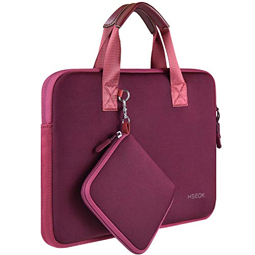 HSEOK 11.6 12.9 13 inch Elastic Laptop Sleeve with Small Case Compatible with 13 inch MacBook Neo Air Pro M5/M4/M3/M2/M1