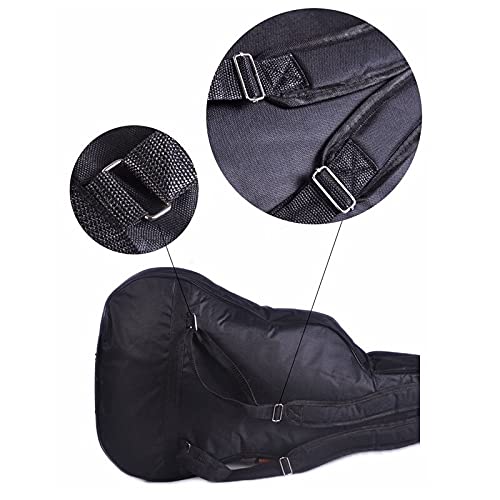 Housse pour guitare acoustique – 101,6 cm d’épaisseur – Double bandoulière rembourrée – Tissu Oxford – Imperméable – Sac… - Les Beatles, Paul McCartney, John Lennon, RIngo Starr, George Harrison Housse pour guitare acoustique - 101,6 cm d'épaisseur - Double bandoulière rembourrée - Tissu Oxford - Imperméable - Sac… – Image 8