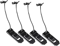 Namvo 4 Stück Abnehmbare Universal SUP Flossen Nylon Sicherheit Verstärkte Surfboard Flossen Paddleboard Tail Heck Surfboard Flossen Schnalle Paddle Zubehör für Longboards Aufblasbare Paddleboards