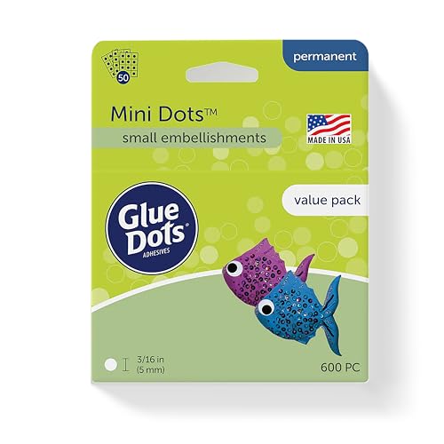 Glue Dots Mini Value Pack (600 Dots)
