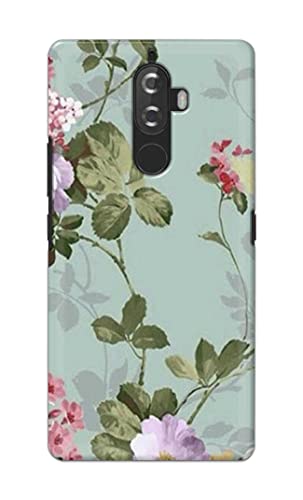 Image of Printed Hard Back Cover Case for Lenovo K8 Note Back Cover (Floral Painting) -1302