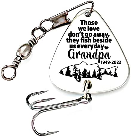Beside Lure Remembrance Fishing Lure Grief Remembrance Gift They Fish Beside Us Fishing Lure Gift In Loving Memory Fishing Lure Gift For Your Loved Ones BESIDE-LURE