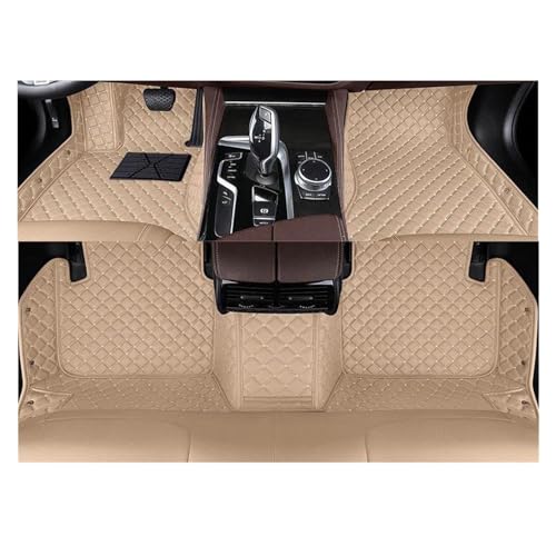 Tapis de sol Mercedes Classe S W222 en cuir beige élégant