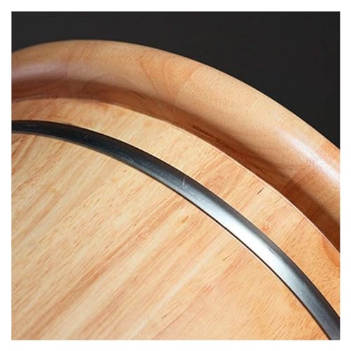 Bañera de madera maciza para pies, artesanal, marrón miniatura 4