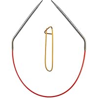 Algopix Similar Product 17 - ChiaoGoo Knitting Needles Red Circular