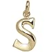 Produktbild Jobo Damen Anhänger Buchstabe S 375 Gold Gelbgold Buchstabenanhänger