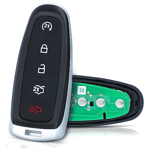 Aichiyu - Llavero remoto de repuesto para Ford Escape 2017 2018 2019 2020 Focus C-max Maverick Control remoto de proximidad inteligente sin llave FCC ID:...