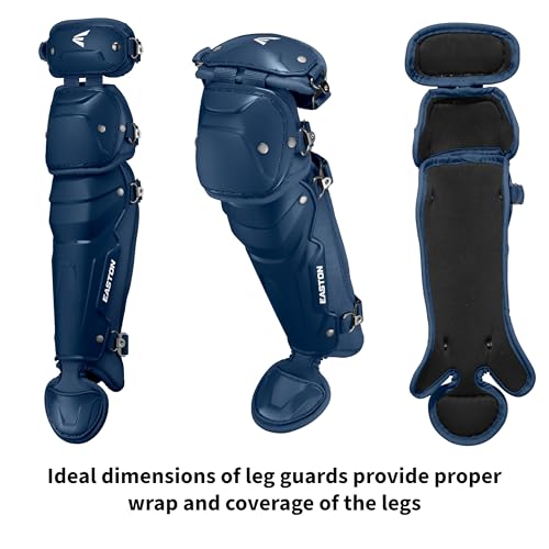 Image of Easton | Black Magic 3.0 Youth Baseball Catcher Gear Set | Helmet, Chest Protector & Leg Guards | Multiple Sizes /Colors
