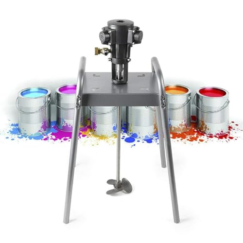 TGBHM Pneumatic Paint Mixer 5 Gallon Pneumatic Paint Mixer Stand Air Agitator Paint Mix Tool Blender Machine Suitable for Paint Coating,
