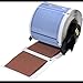 Brady PSPT-1000-175-BR TLS 2200/TLS PC Link PermaSleeve Wire Marker Sleeves, 1.660" Height, 1.765" Width, Polyolefin (B-342) Brown (Roll of 50)