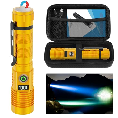 Lampe de poche tactique pour urgence et randonnée nocturne