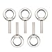 Eowpower 5Pcs Stainless Steel M8 x 32mm Ring Eye Bolt