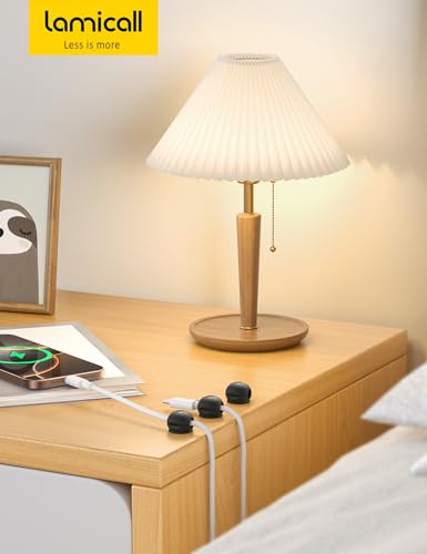 Lamicall シリコン製 マグネット式 ケーブルホルダー 小型 6個セット の商品画像 6