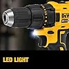 DEWALT 20V MAX Cordless Drill and Impact Driver, Power Drill Brushless 2-Tool Power Tool Combo Kit, Includes 2 Batteries, Charger and Bag (DCK277D2) #3