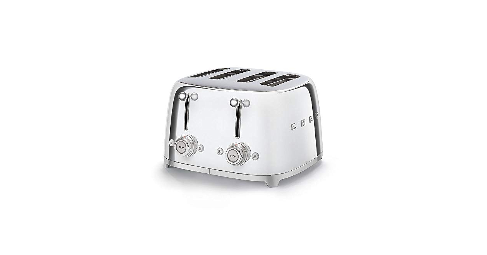 SMEG トースター　 クロム 4-Slot Toaster (Chrome) | SMEG | Everything Kitchens