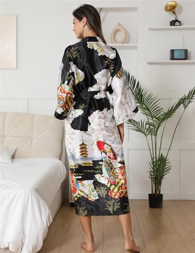 La Mejor Lista de Batas y kimonos para Mujer los 10 mejores. 8 Batas y kimonos para Mujer marca Horezsie (2)