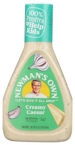 Newman's Own Creamy Caesar Salad Dressing, 16 Oz