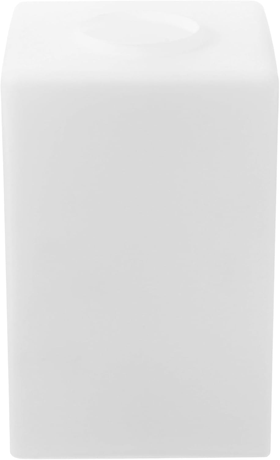 Generic Square Glass Lamp Shade Replacement 6.10X3.93In Frosted Ceiling Lamp Cover Pendant Light Fixture Globe for Wall Light Bedroom Kitchen