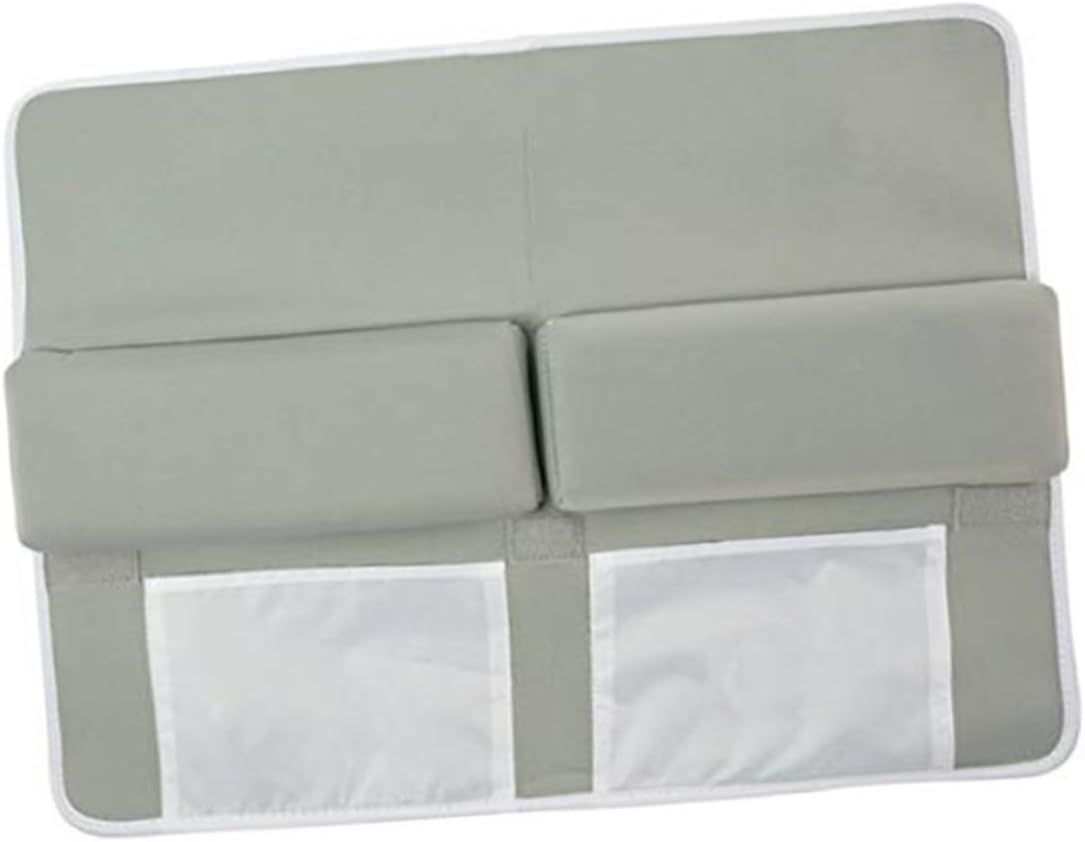Stable Performance Anti-Slip Kneeling Mat Baby Shower Bath Mat Baby Bathtub Storage Bag Kneeler Cushion for Boys and Girls Grey