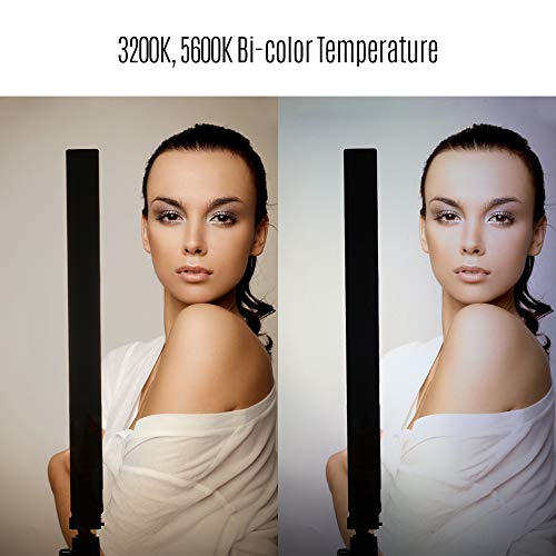 YONGNUO YN360III PRO RGB Full Color LED Video Light with Remote Control Touch Adjusting 10 Special Lighting Effects CRI 95+ 3200K-5600K Bi-Color Temperature