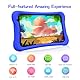PRITOM Android 10, 8 Zoll Kinder-Tablet, Kindersicherung, Kinder-App, Quad-Core-Prozessor, 2 GB RAM, 32 GB ROM, HD-IPS-Bildschirm, Dual-Rückfahrkamera, mit Kinder-Tablet-Hülle (Blau)…