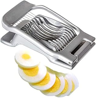 ChefsGrade Diecast Aluminium Egg Slicer, Light Grey