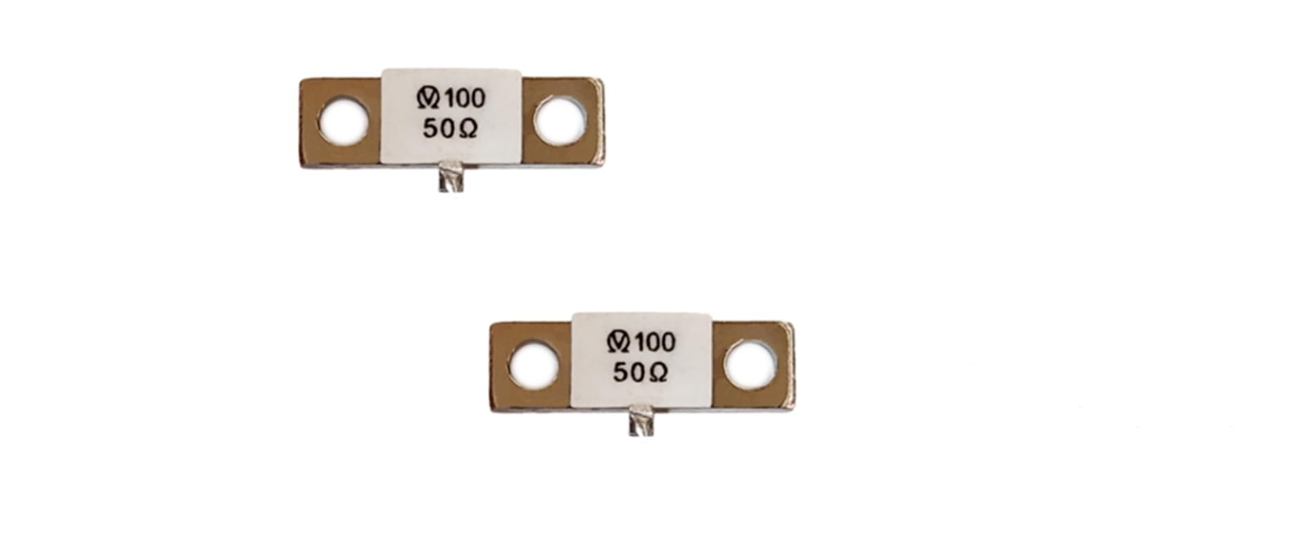 2pcs 100w 50 ohm Dummy Load 1109 Resistor DC to 6Ghz