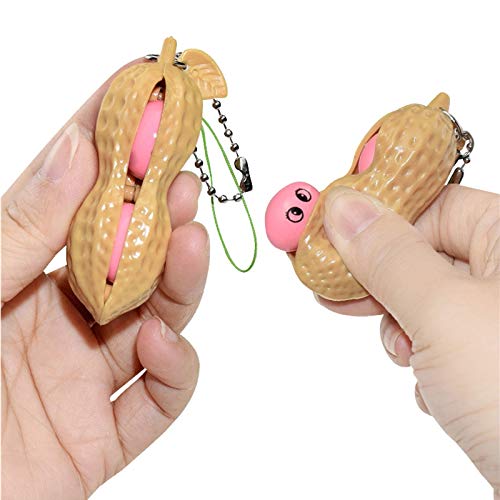 Fidget Toys Pinda Squeeze Slow Rebound Speelgoed Decompressie Speelgoed voor Volwassenen en Kinderen Autistisch… - Afbeelding 4