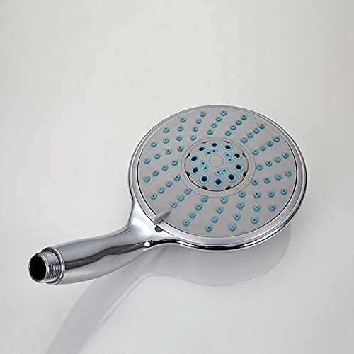 alcachofa de la ducha Cabezal de ducha de mano redondo con ajuste de tercer engranaje, accesorios de baño con rociador de lluvia con acabado cromado