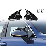 venveal Glossy Black with Blind Spot Mirrors