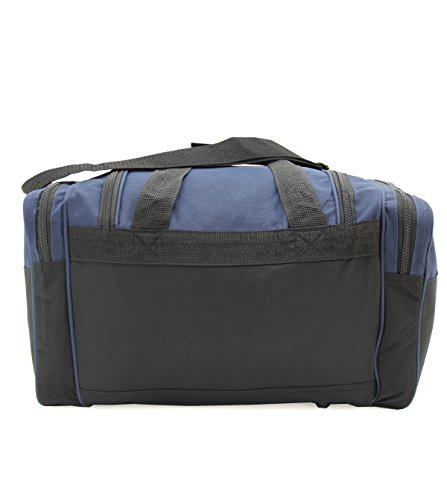 Travel and Sport Duffel Bag/Multipurpose Duffel Bag/Luggage Duffel Bag (Navy/Black)2