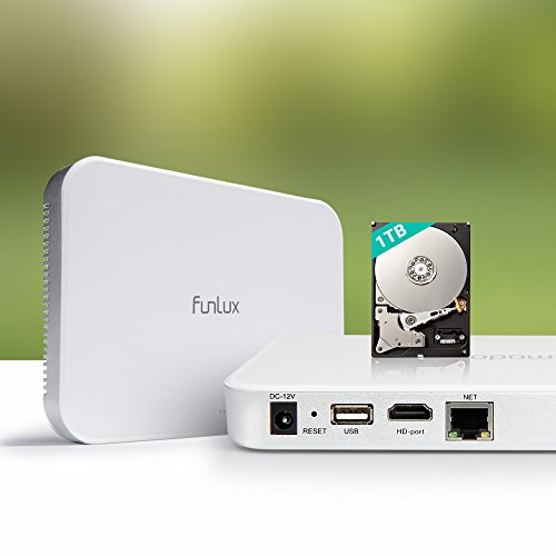 Funlux 8 Channel HD HDMI Wireless Security NVR with 1TB Compatible Zmodo Wireless Devices, (NS-S81M-1TB)