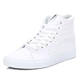 Vans SK8 Hi Canvas True White Shoes Mens 4
