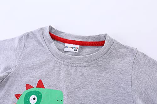 Image of Mud Kingdom Woven Short Sets for Boys Summer Holiday Outfits Casual Short Sleeve
