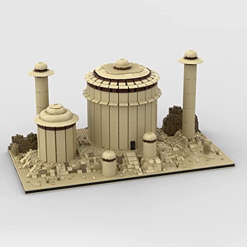SPLD Space Wars Modular Haus Set, MOC-56649, 9585 Teile CustomModular Tatooine City Architektur Modell Haus Kit, MOC DIY… – Bild 7