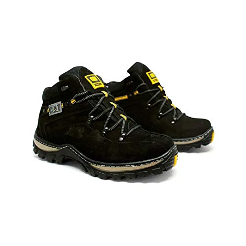 Bota Couro Botina Preta Adventure (43)