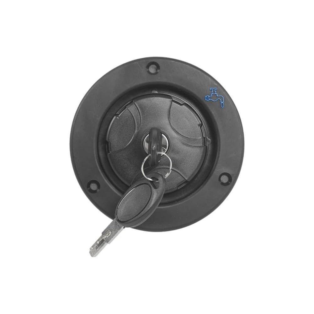 Opatiny RV and for CARAVAN Water Filler Inlet, 40mm Lockable Gravity Feed with Vent Secure and Fast Water Tank Refilling